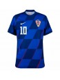 Kroatien Luka Modric #10 Replika Borta Kläder EM 2024 Kortärmad